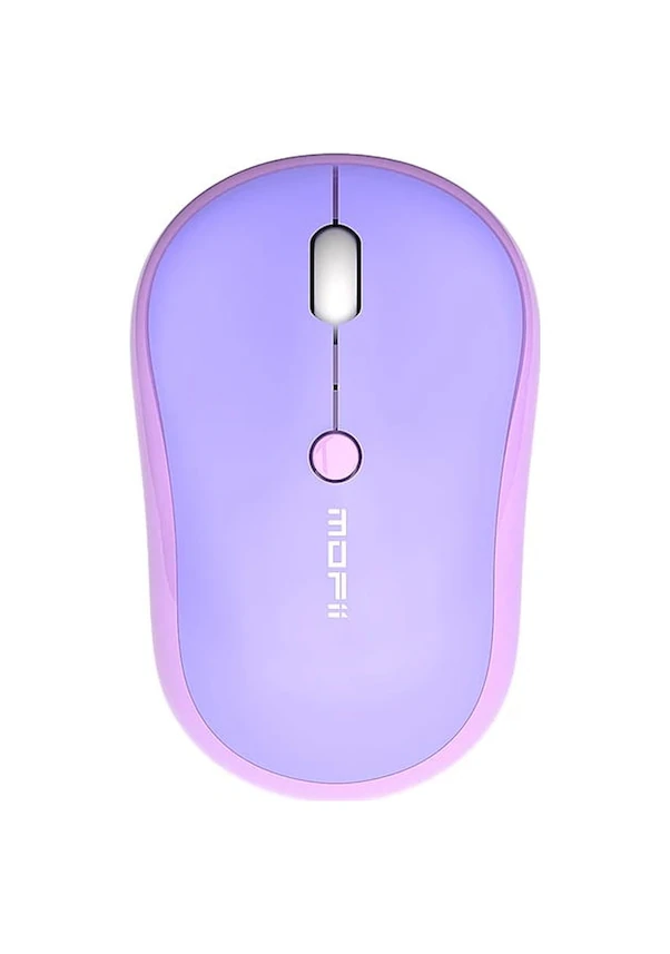 Bilişim Burada Mofii M5DM Bluetooth Kablosuz Mini Optik Mouse Mor